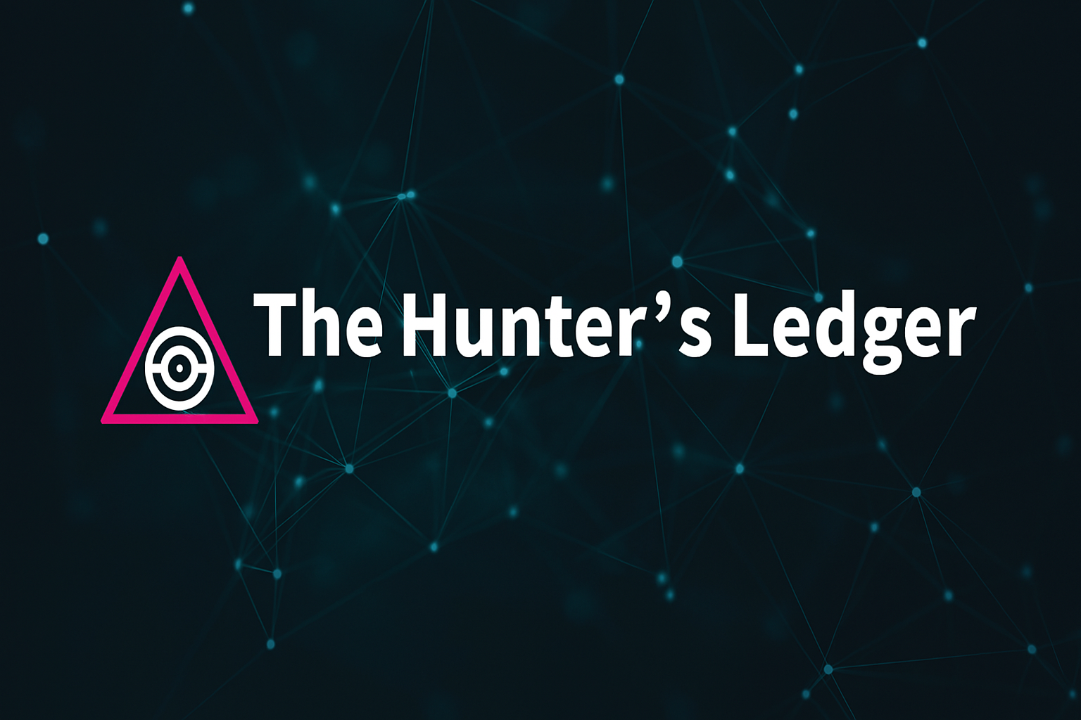 The Hunter's Ledger Banner