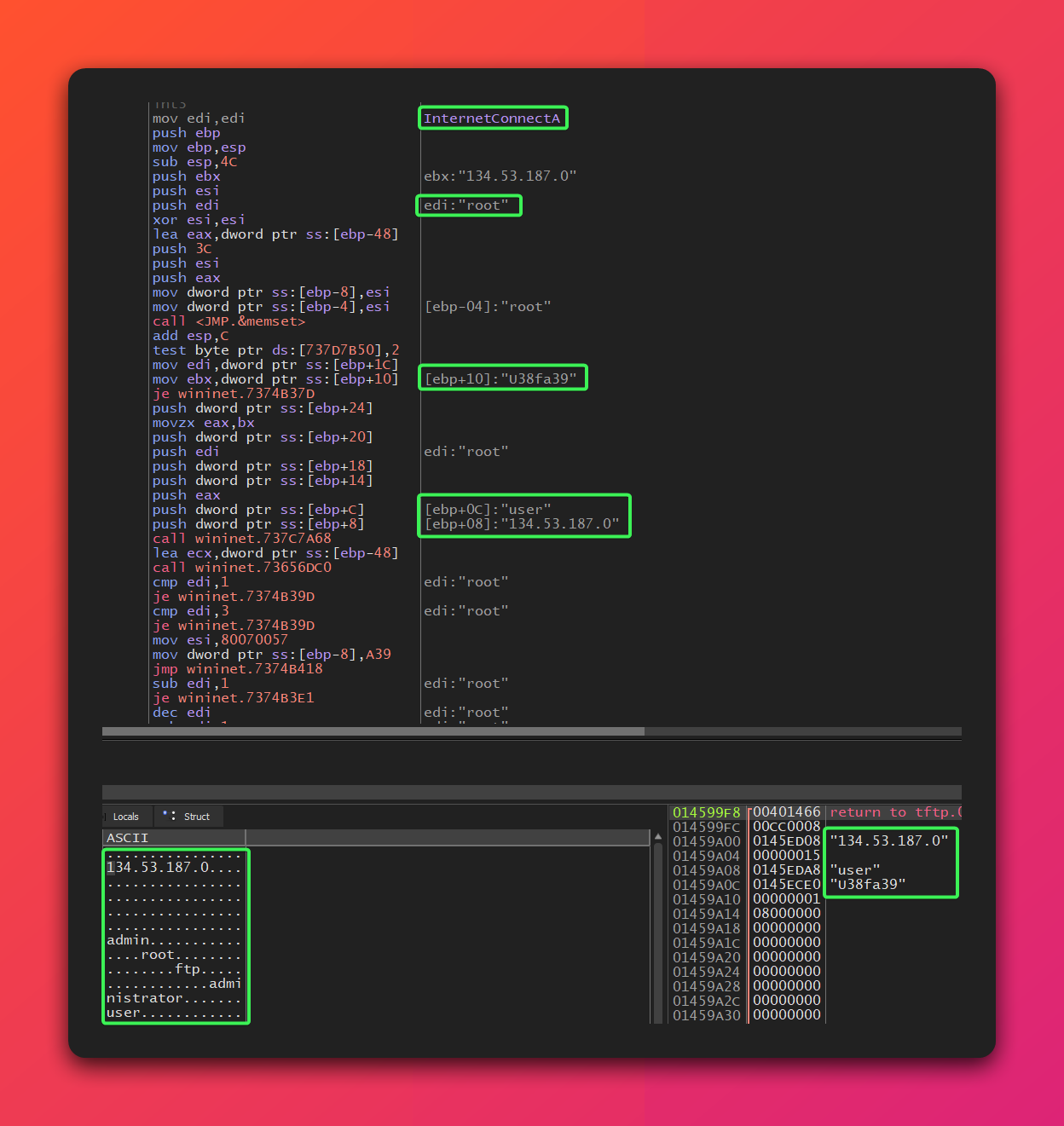 FTP Credential Stuffing - Full Sequence